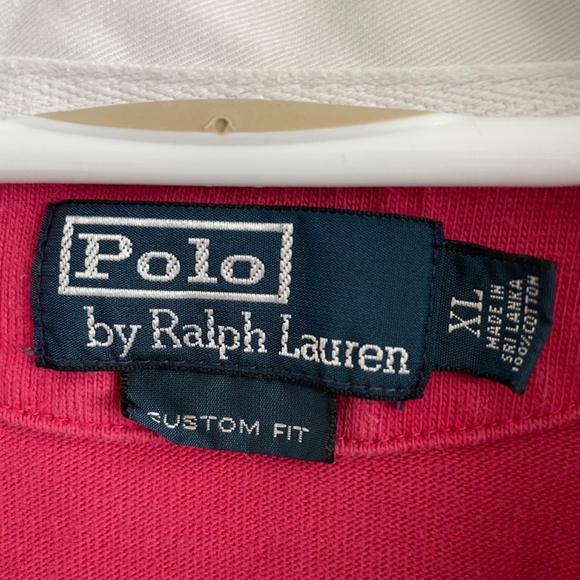 Polo by Ralph Lauren Custom Fit X-Large Men’s Rugby Shirt. - Picture 4 of 7